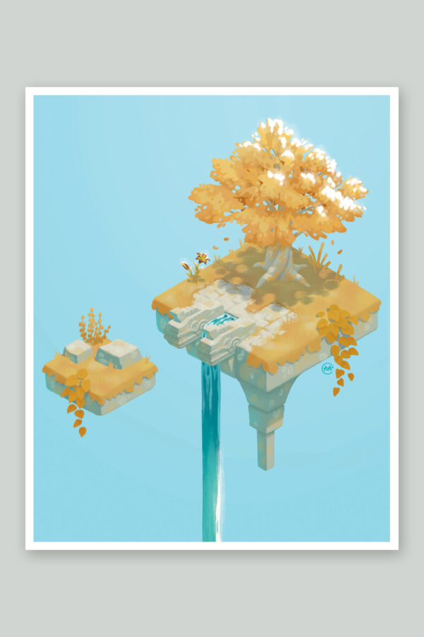 Isometric Kingdom - Skybound Falls